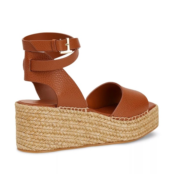 New Lafayette 148 New York Margot Platform Wedge Espadrille Sandals - Picture 3 of 8
